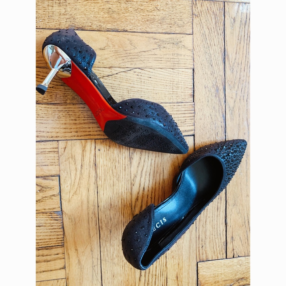 RARE FIND - rhinestone stiletto heels